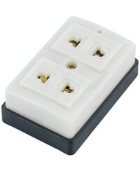 Ổ cắm 2 ngã đa năng kiểu 2 10A 250V