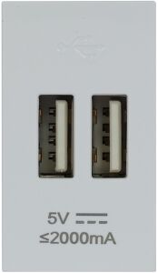 Ổ cắm 2 USB size S  T1B612