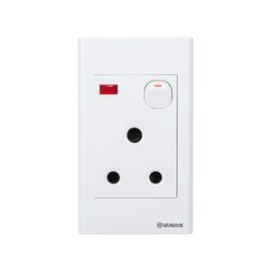 Ổ cắm 3 chấu Sino S1815SN