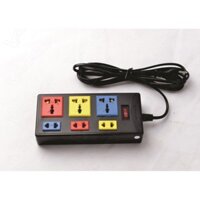 Ổ cắm 6 ngả liền dây VINAKIP N33/K2 (3-5 mét)