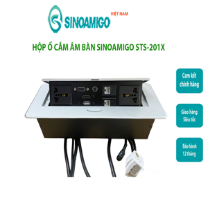 Ổ cắm âm bàn Sinoamigo STS-201X