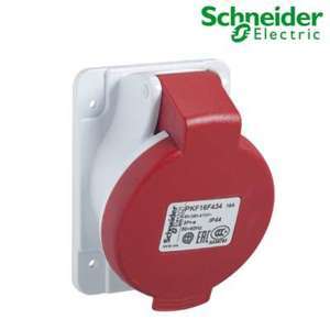 Ổ cắm âm dạng nghiêng Schneider PKF16F434