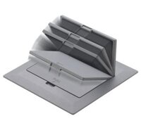 Ổ cắm âm sàn 3 thiết bị (chưa bao gồm thiết bị) + đế âm (46x102x102mm) Panasonic DUFS1200LTH-1