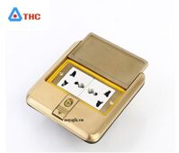 Ổ cắm âm sàn Sino Amigo SFP-3B dạng nắp trượt