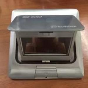 Ổ cắm âm sàn SINO màu nhôm P001/1/NH/A
