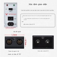 Ổ cắm bật lửa thuốc lá trên ô tô 220V sang 12V Bộ chuyển đổi nguồn điện gia dụng máy hút bụi ô tô t