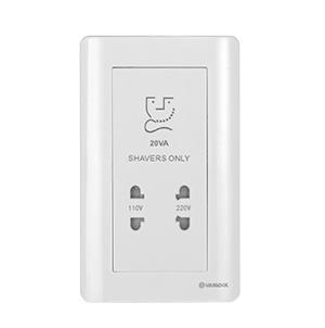 Ổ cắm cao cạo râu S18/2727V