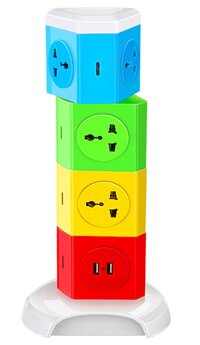 Ổ cắm cao cấp xoay dọc 180 độ - chuẩn châu âu CO-JL4