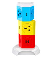 Ổ cắm cao cấp xoay dọc 180 độ - chuẩn châu âu CO-JL3