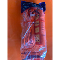 ổ cắm chịu tải có dây 30A-250V dây dài 5m cam 4 lỗ cắm