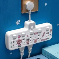 Ổ cắm chuyển đổi cáp ngắn bằng đồng nguyên chất cho văn phòng tại nhà USB Đèn ngủ công tắc độc lập đa chức năng phích cắ