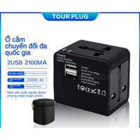 Ổ cắm chuyển đổi Ổ cắm chuyển đổi USB du lịch đa năng