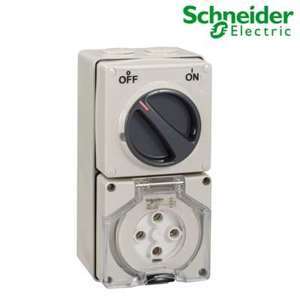 Ổ cắm có công tắc Schneider IP66 S56C432GY