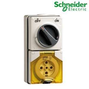 Ổ cắm có công tắc Schneider IP66 S56C532GY