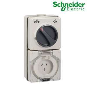 Ổ cắm có công tắc Schneider S56C315GY