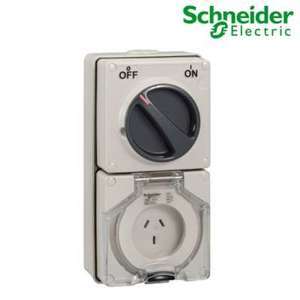 Ổ cắm có công tắc Schneider S56C310GY