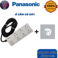 Ổ Cắm Có Dây Chính Hãng Panasonic(WCHG2836) 6 ổ đa năng/ TẶNG 1 Ổ DU LỊCH