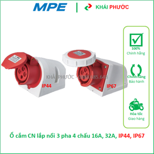 Ổ cắm cố định MPE MPN-124
