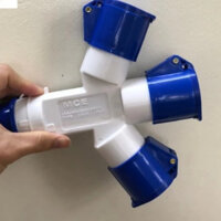 Ổ cắm công nghiệp 3 chạc 16A phù hợp với các công trình thi công