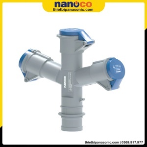 Ổ cắm công nghiệp có công tắc 16A-3P-230V-6H-IP44