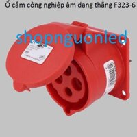 Ổ cắm công nghiệp gắn âm dạng thẳng Hiệu Panasonic F323-6/ F324-6/ F325-6, với khả năng chịu nhiệt cao, chống cháy...