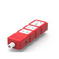Ổ cắm Công suất lớn Điện Quang ĐQ ESKHP 3RW 3 lỗ, màu đỏ trắng, không dây
