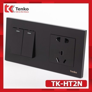 Ổ cắm công tắc âm tường 2 Module Tenko TK-HT2N