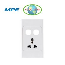 Ổ cắm đa năng + 2 lỗ MPE A20USMXXN
