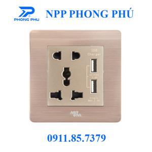 Ổ cắm đa năng + 2 USB Artdna A66-C06E24