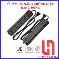 Ổ cắm đa năng chống giật Rạng Đông. Nguồn 220V, 10A, 2500W. Tự động ngắt khi bị điện giật. Hàng chính hãng Rạng Đông