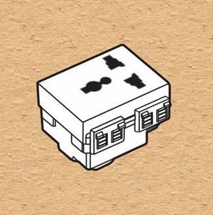 Ổ cắm đa năng Sino S18CCUAM