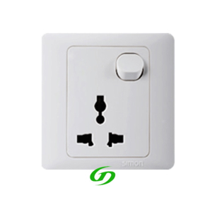 Ổ cắm đa tiêu chuẩn kèm công tắc Simon 51089B