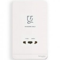 Ổ cắm dao cạo râu  Schneider E83T727V_WE_G19