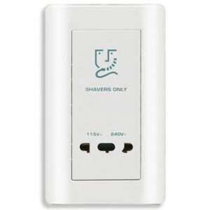 Ổ cắm dao cạo râu Zencelo Schneider E84T727V-WE