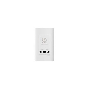 Ổ cắm dao cạo râu Zencelo Schneider A84727_WE