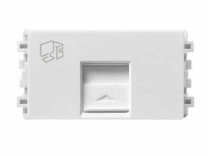 Ổ cắm Data CAT6 Schneider 8431SRJ6V_WE_G19