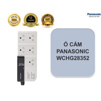 Ổ cắm dây kéo dài Panasonic 5 ổ 3 chấu công suất lớn WCHG28352 dây dài 3m-Có công tắc