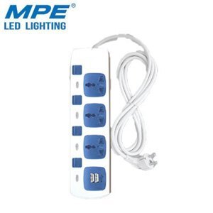 Ổ cắm di động MPE AM3S-2USB