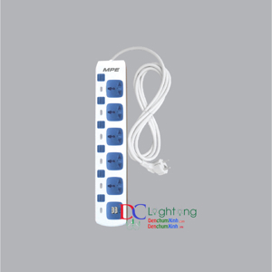 Ổ cắm di động MPE AM5S-2USB