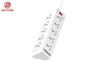 Ổ cắm điện 10 chân thông minh tích hợp 6 USB LDNIO SC10610