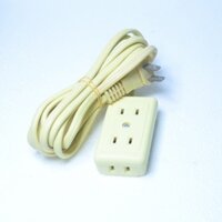 Ổ cắm điện 3 lỗ cắm, chân dẹp gập được hàng JAPAN |Shop ATM|