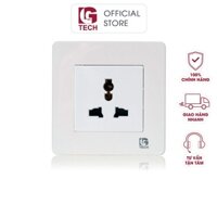 Ổ cắm điện 3 lỗ cao cấp chuẩn vuông LGtech AB-K1-0054