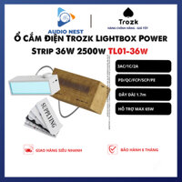 Ổ Cắm Điện 36w  Trozk Lightbox Power Strip 2500w (TL01-36w) 3AC 1C 2A PD/QC/FCP/SCP/PE -  (Bảo Hành 6 Tháng)