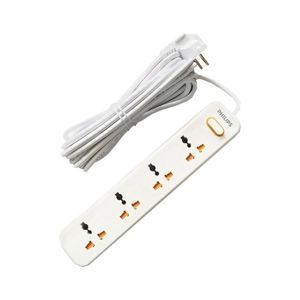 Ổ cắm điện 4 lỗ 3 chân Philips SPN1248WC/74 2500W