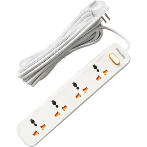 Ổ cắm điện 4 lỗ 3 chân Philips SPN1248WC/74 2500W