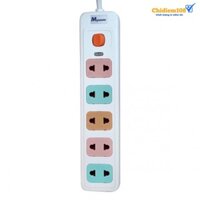 Ổ Cắm Điện 5 Lỗ 2 Chấu 5m Mpower MP-155 (2500W)