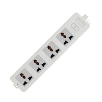 Ổ cắm điện 5m, 4 ổ cắm điện kéo dài đa năng, đa năng 3 chấu, có công tắc, cao cấp, GELAN