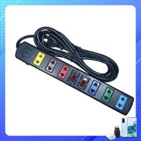 Ổ Cắm điện 6 lỗ LIOA 6S3 (Dây 3m)- Hàng chính hãng