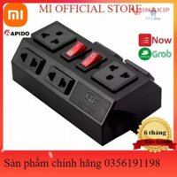 Ổ Cắm Điện 6 Ngả Đa Năng Liền Dây 3m 5m 2 chạc và 3 chạc Kiểu 2 10A/250V OC56 OC57 Vinakip - FT Shop
