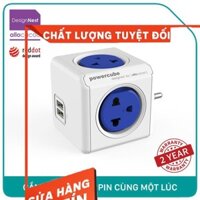 Ổ Cắm Điện Allocacoc PowerCube 2 cổng sạc USB